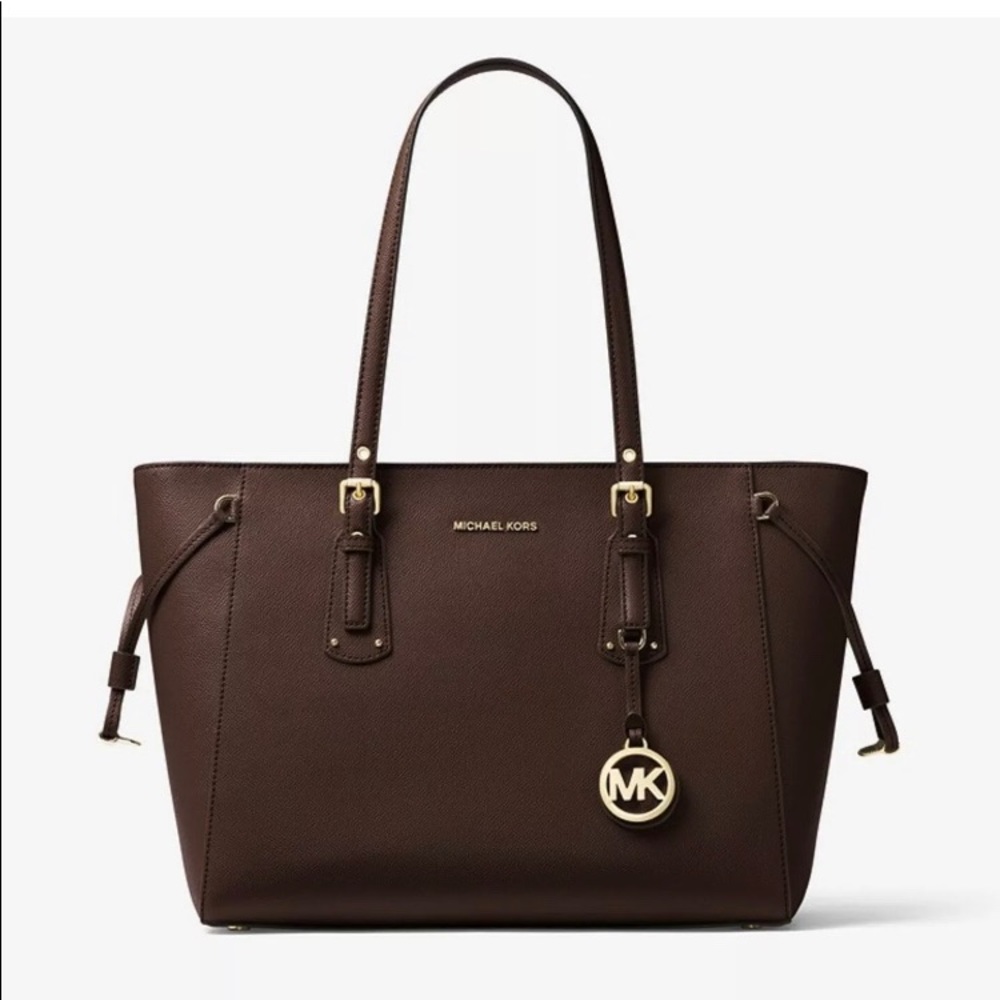 NWT Michael Kors Voyager Med Travel Tote Barolo